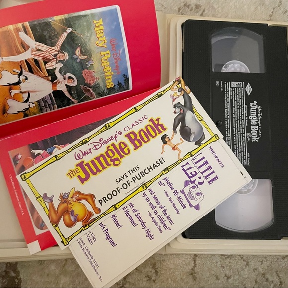 Disney’s Classic The Jungle Book VHS Tape Black Diamond Edition - Picture 4 of 6